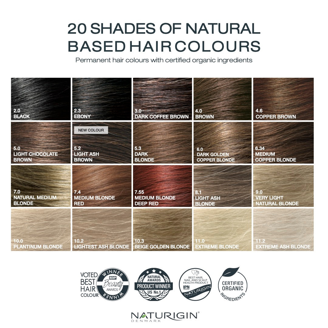 The Best Natural Dark Golden Copper Blonde Hair Dye - Simply Natural ...
