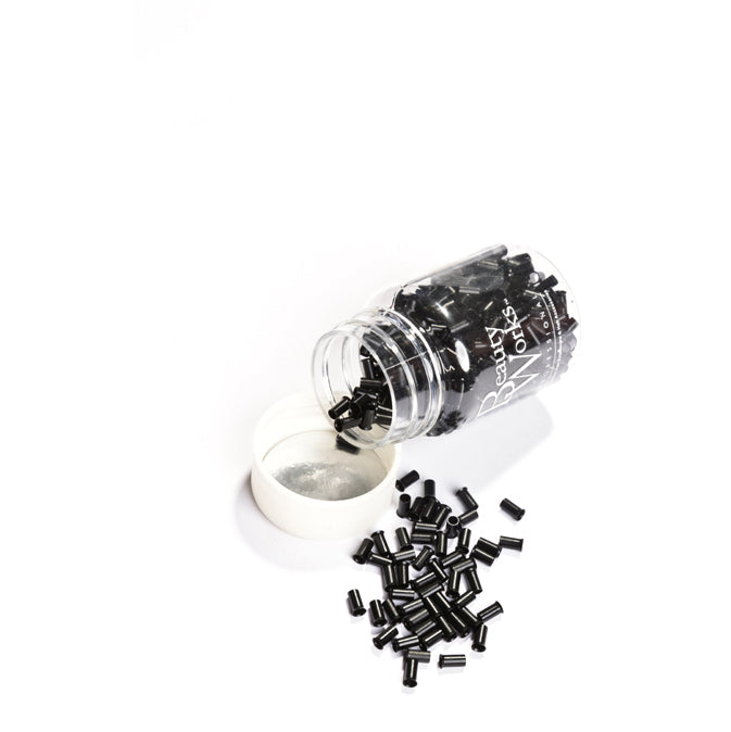 Copper Micro Rings Beauty Works - Copper Micro Rings Stick Tip (Black / (500 pcs ...
